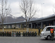 Lhasa March 14 Soldiers